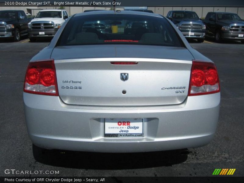 Bright Silver Metallic / Dark Slate Gray 2010 Dodge Charger SXT