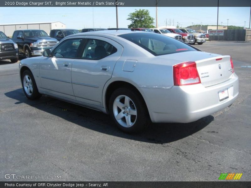 Bright Silver Metallic / Dark Slate Gray 2010 Dodge Charger SXT