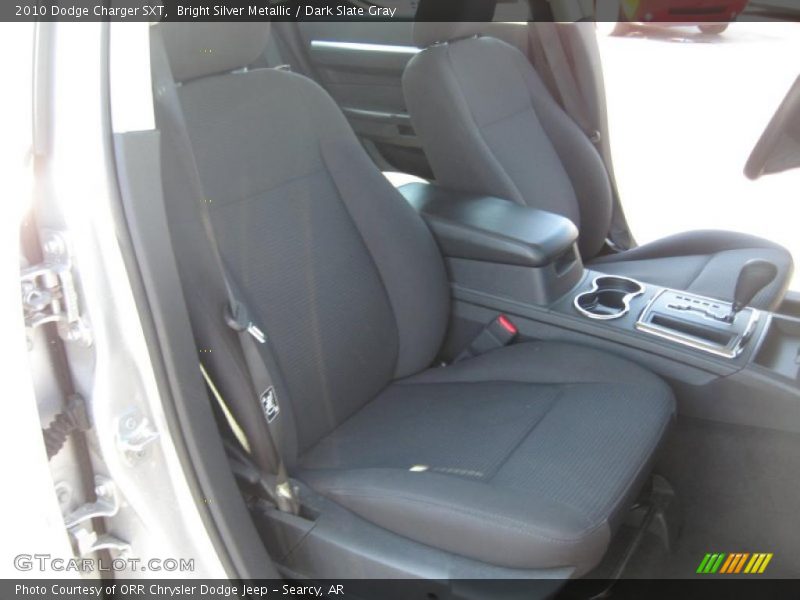 Bright Silver Metallic / Dark Slate Gray 2010 Dodge Charger SXT