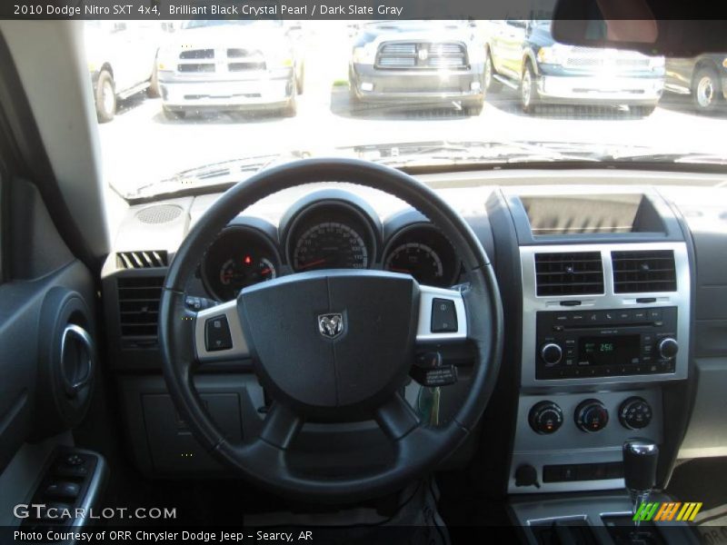 Brilliant Black Crystal Pearl / Dark Slate Gray 2010 Dodge Nitro SXT 4x4