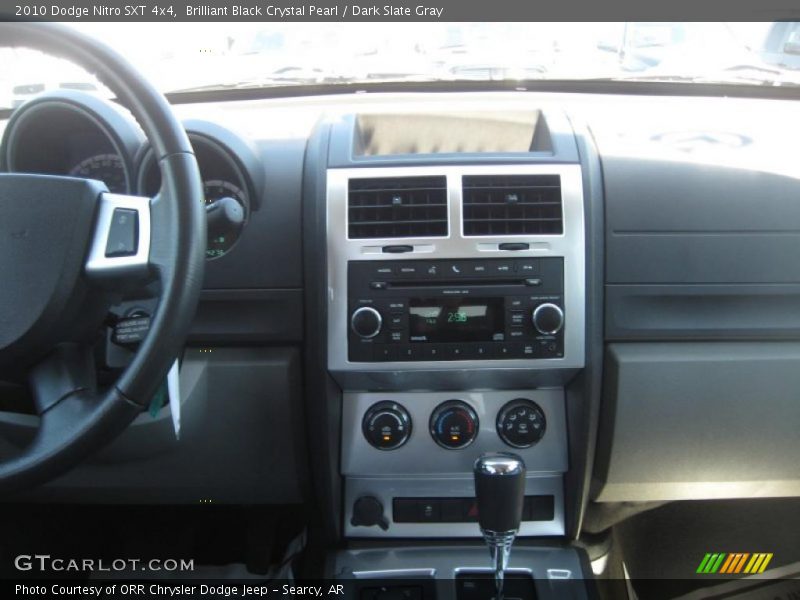 Brilliant Black Crystal Pearl / Dark Slate Gray 2010 Dodge Nitro SXT 4x4