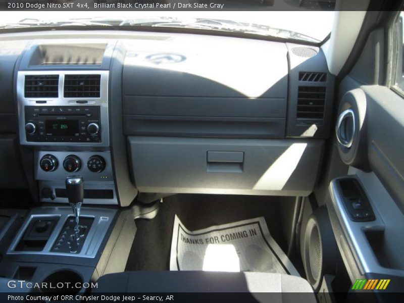 Brilliant Black Crystal Pearl / Dark Slate Gray 2010 Dodge Nitro SXT 4x4