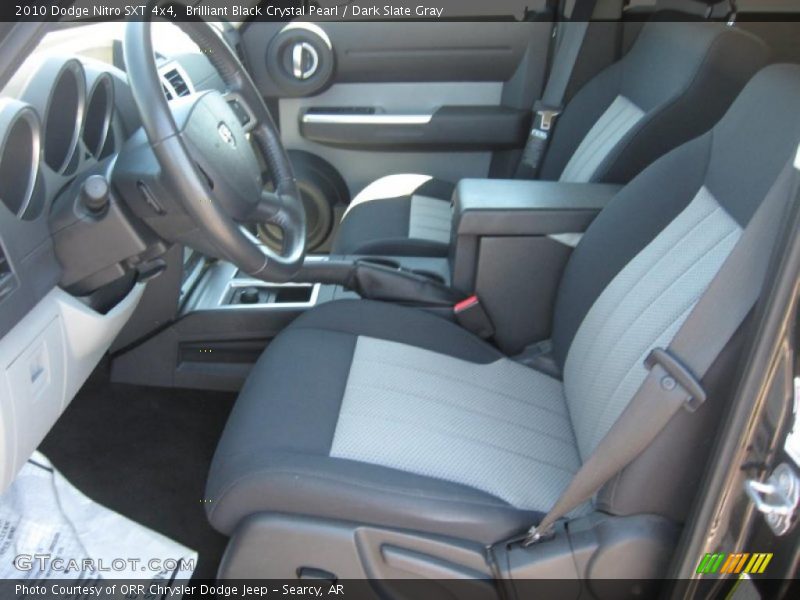 Brilliant Black Crystal Pearl / Dark Slate Gray 2010 Dodge Nitro SXT 4x4