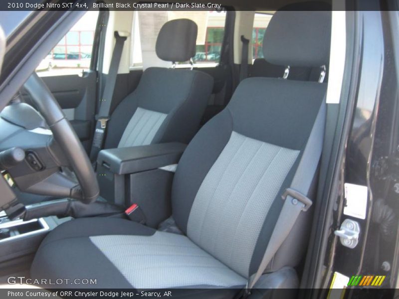 Brilliant Black Crystal Pearl / Dark Slate Gray 2010 Dodge Nitro SXT 4x4