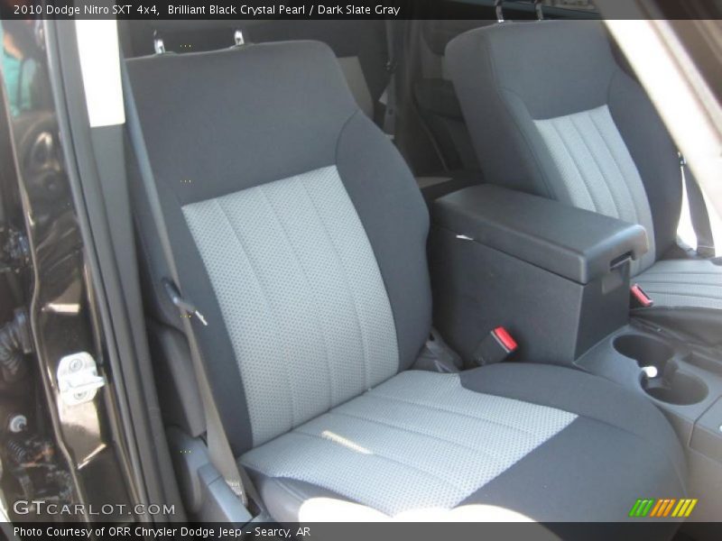 Brilliant Black Crystal Pearl / Dark Slate Gray 2010 Dodge Nitro SXT 4x4