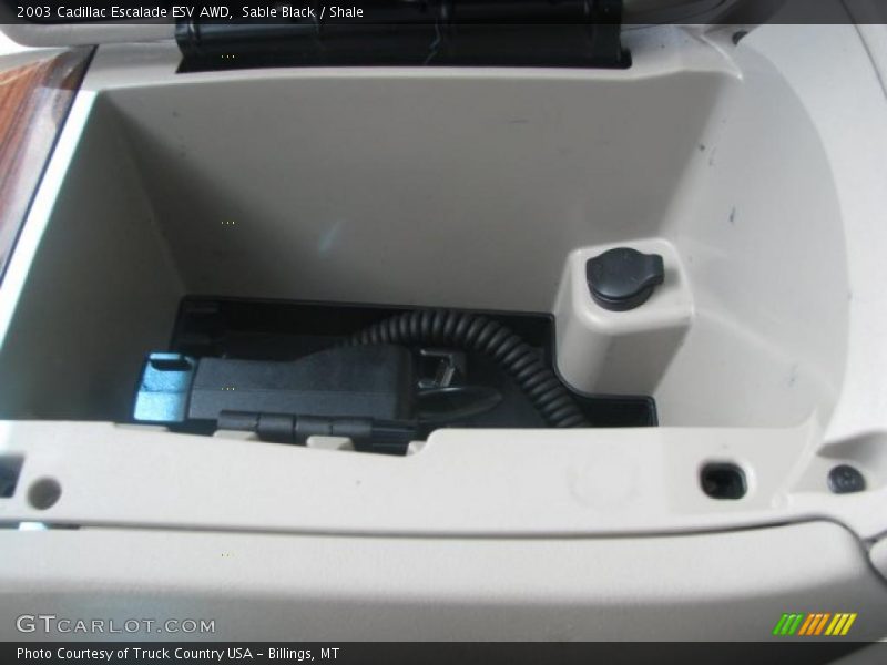 Sable Black / Shale 2003 Cadillac Escalade ESV AWD