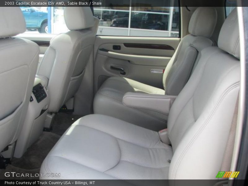Sable Black / Shale 2003 Cadillac Escalade ESV AWD