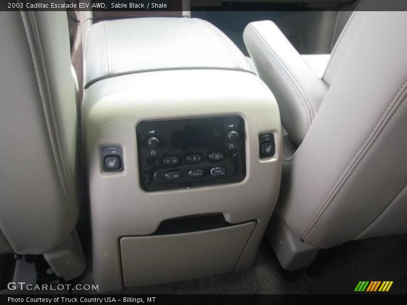 Sable Black / Shale 2003 Cadillac Escalade ESV AWD