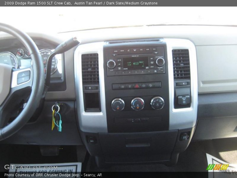Austin Tan Pearl / Dark Slate/Medium Graystone 2009 Dodge Ram 1500 SLT Crew Cab
