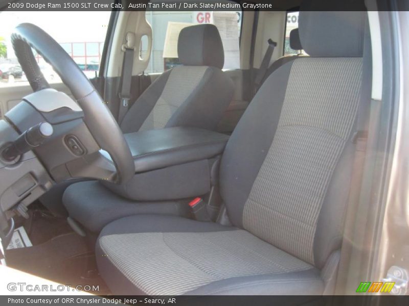 Austin Tan Pearl / Dark Slate/Medium Graystone 2009 Dodge Ram 1500 SLT Crew Cab