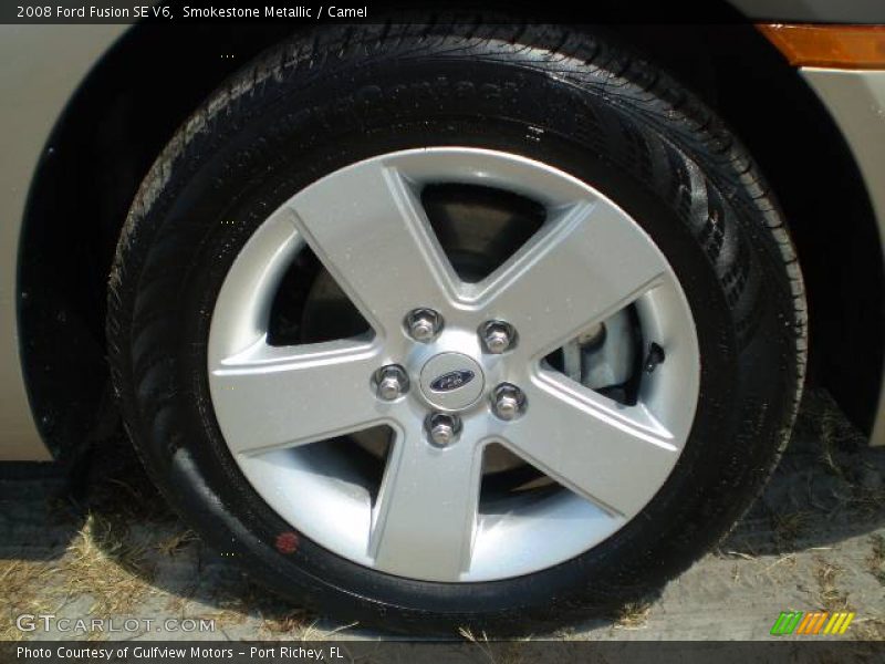Smokestone Metallic / Camel 2008 Ford Fusion SE V6