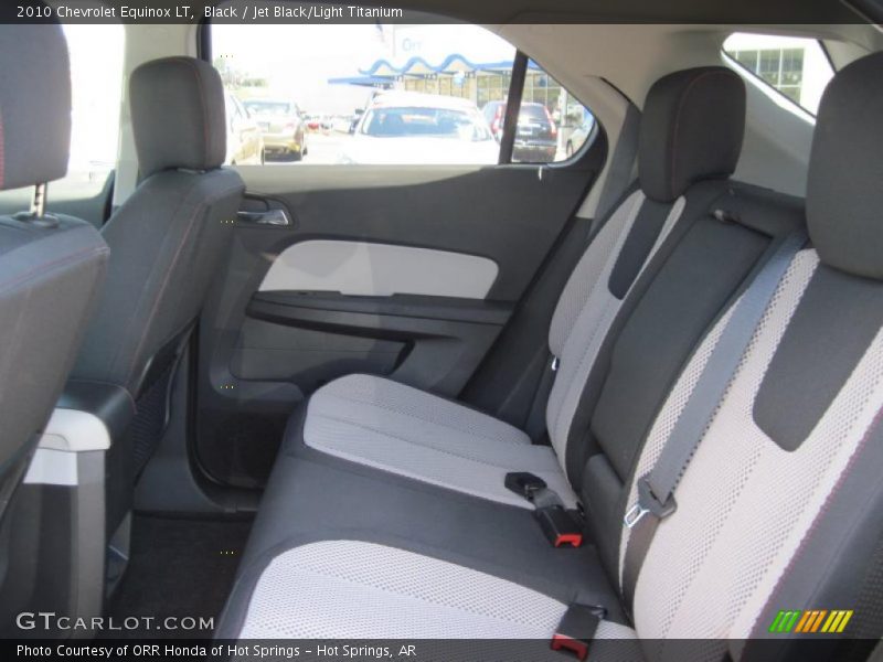 Black / Jet Black/Light Titanium 2010 Chevrolet Equinox LT