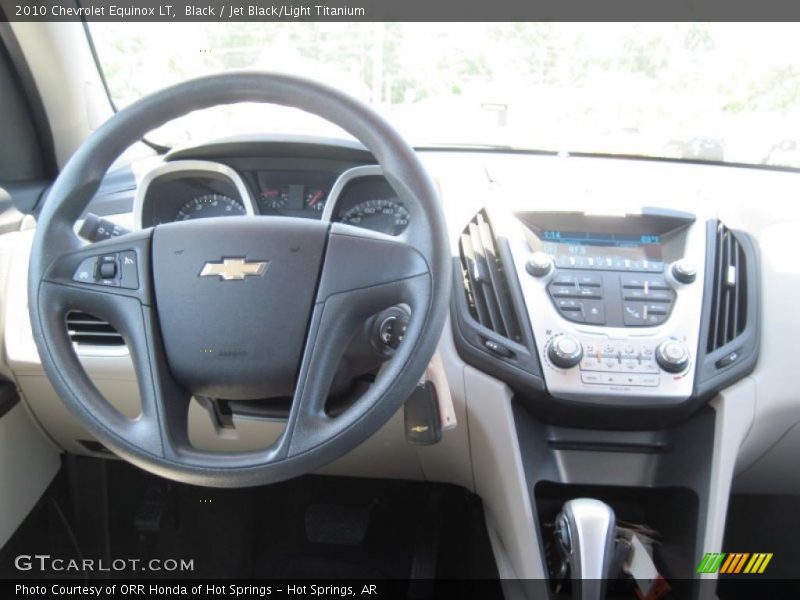 Black / Jet Black/Light Titanium 2010 Chevrolet Equinox LT