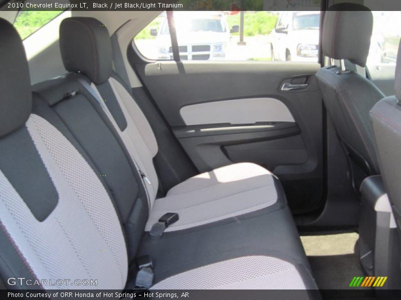 Black / Jet Black/Light Titanium 2010 Chevrolet Equinox LT