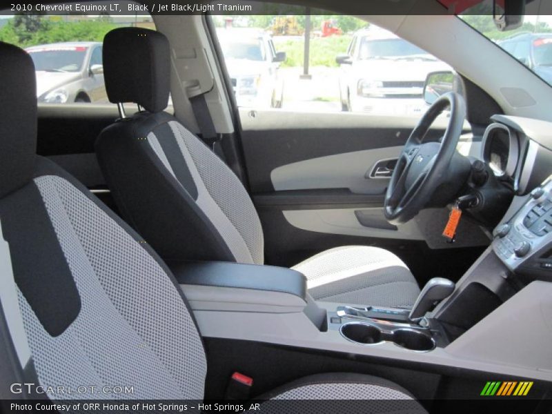 Black / Jet Black/Light Titanium 2010 Chevrolet Equinox LT