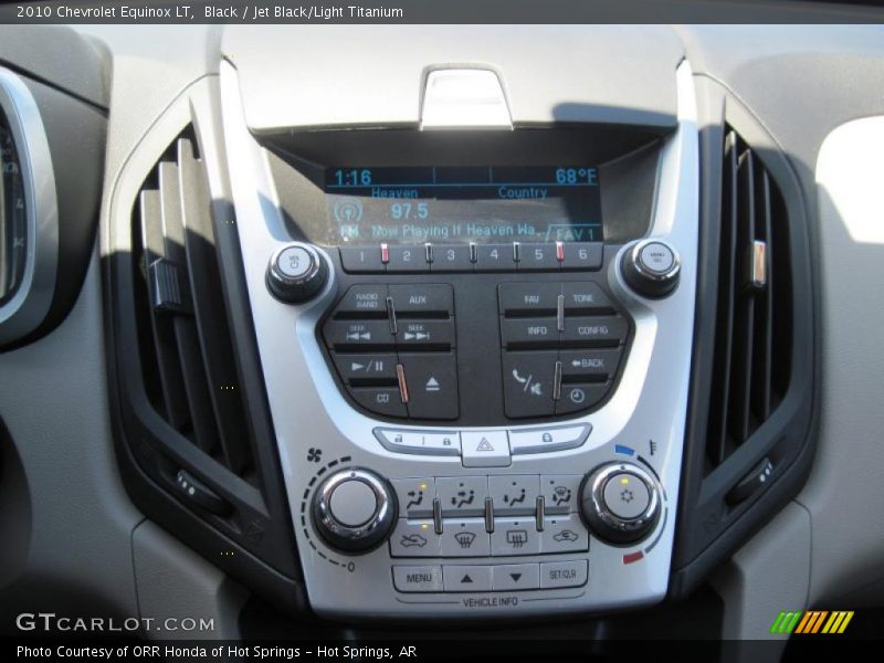 Black / Jet Black/Light Titanium 2010 Chevrolet Equinox LT