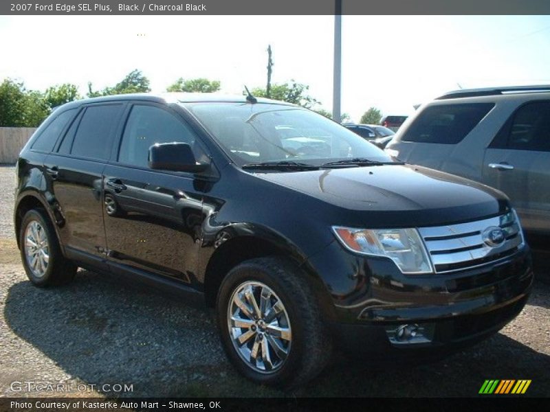 Black / Charcoal Black 2007 Ford Edge SEL Plus