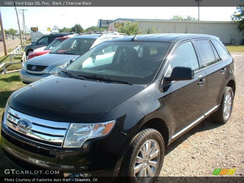 Black / Charcoal Black 2007 Ford Edge SEL Plus