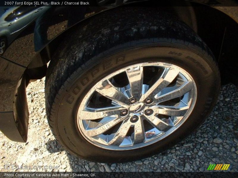 Black / Charcoal Black 2007 Ford Edge SEL Plus