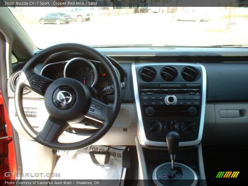 Copper Red Mica / Sand 2008 Mazda CX-7 Sport