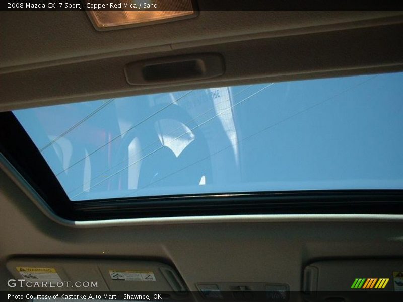 Copper Red Mica / Sand 2008 Mazda CX-7 Sport