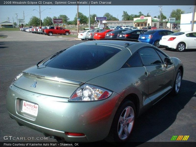 Optimist Green Metallic / Dark Charcoal 2008 Mitsubishi Eclipse GS Coupe