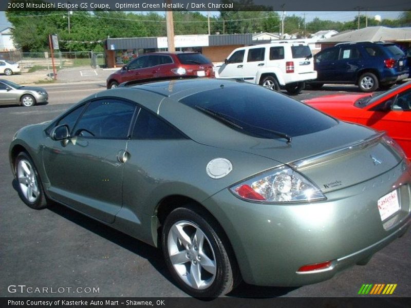Optimist Green Metallic / Dark Charcoal 2008 Mitsubishi Eclipse GS Coupe