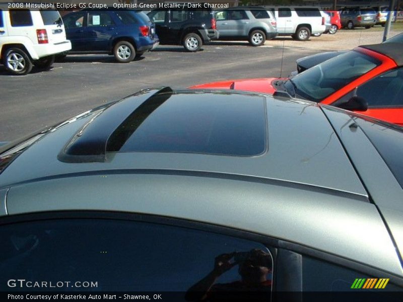 Optimist Green Metallic / Dark Charcoal 2008 Mitsubishi Eclipse GS Coupe