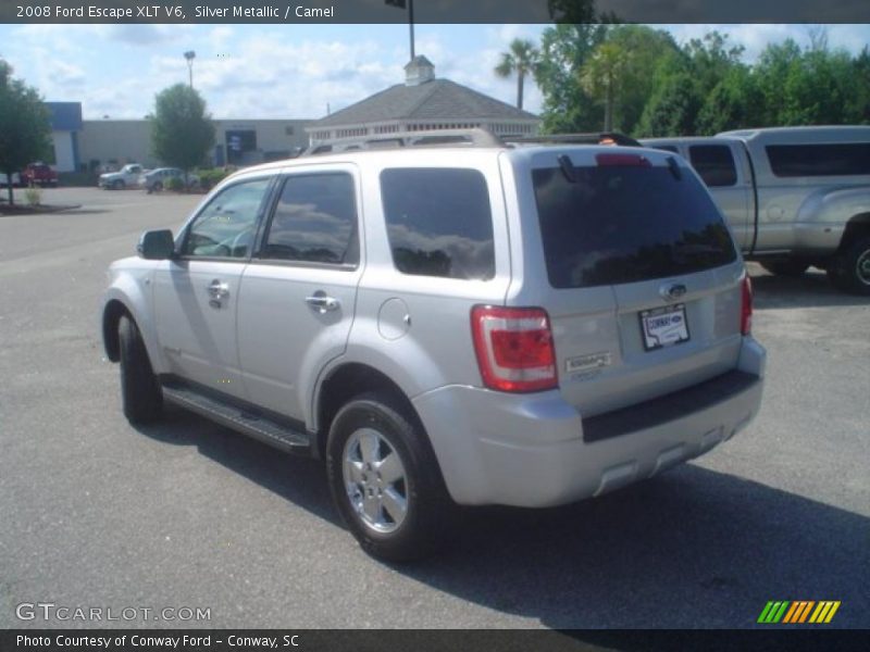 Silver Metallic / Camel 2008 Ford Escape XLT V6