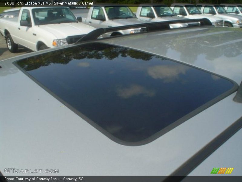 Silver Metallic / Camel 2008 Ford Escape XLT V6