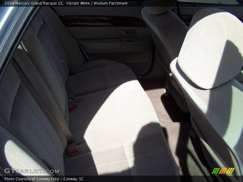 Vibrant White / Medium Parchment 2004 Mercury Grand Marquis GS