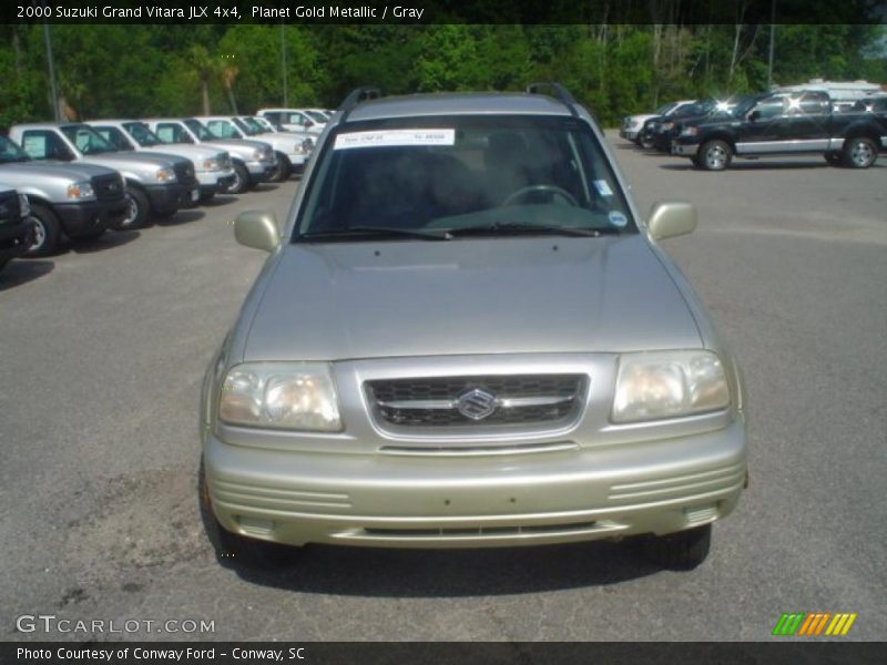 Planet Gold Metallic / Gray 2000 Suzuki Grand Vitara JLX 4x4