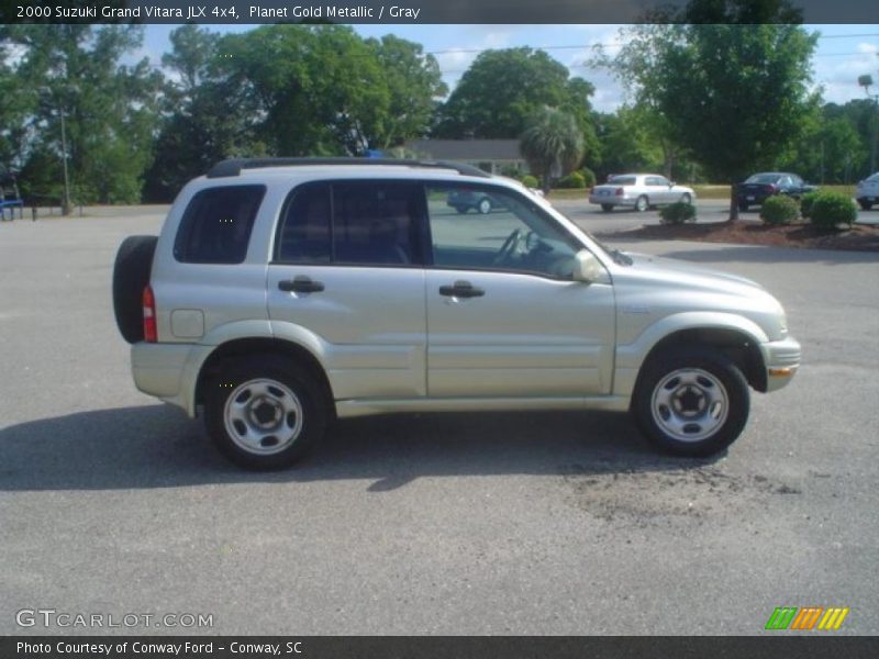 Planet Gold Metallic / Gray 2000 Suzuki Grand Vitara JLX 4x4