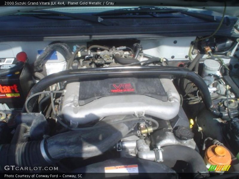 Planet Gold Metallic / Gray 2000 Suzuki Grand Vitara JLX 4x4