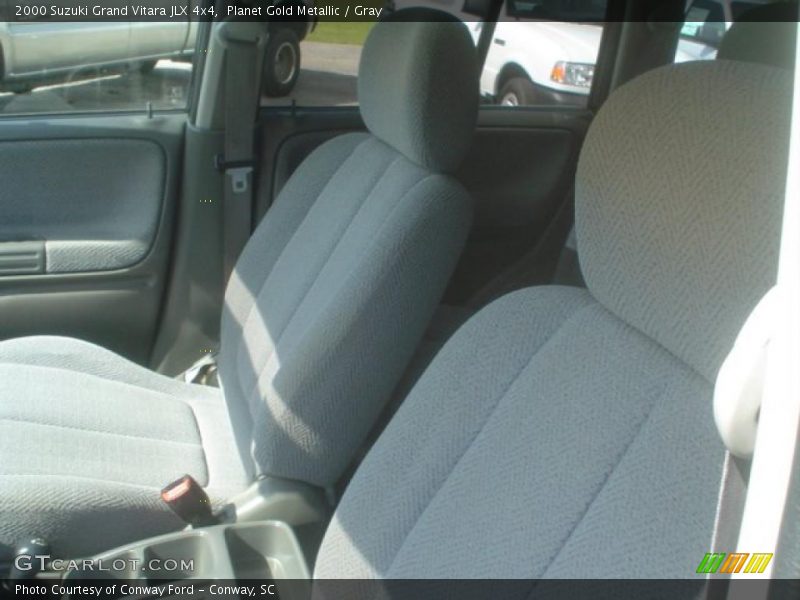 Planet Gold Metallic / Gray 2000 Suzuki Grand Vitara JLX 4x4