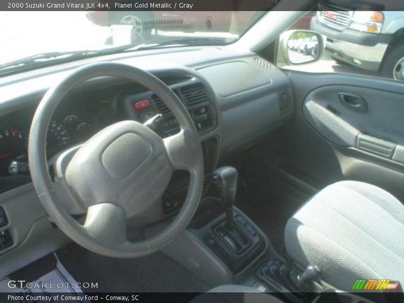 Planet Gold Metallic / Gray 2000 Suzuki Grand Vitara JLX 4x4
