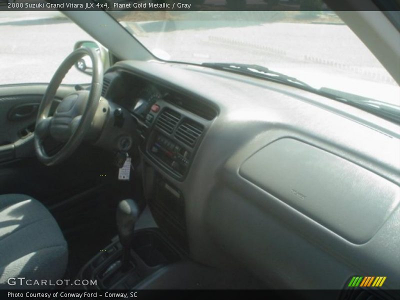 Planet Gold Metallic / Gray 2000 Suzuki Grand Vitara JLX 4x4