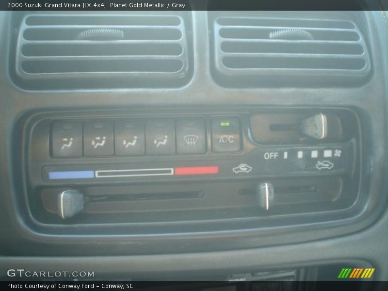 Planet Gold Metallic / Gray 2000 Suzuki Grand Vitara JLX 4x4