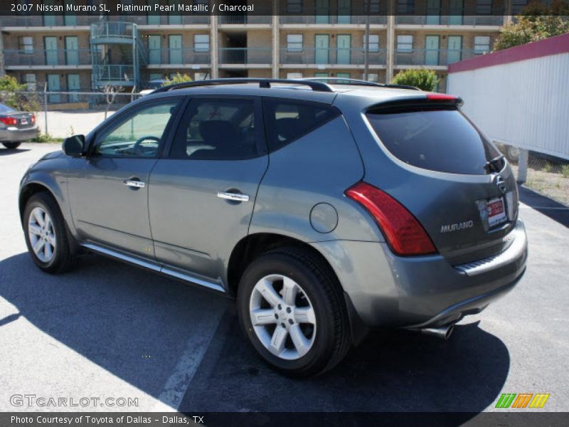 Platinum Pearl Matallic / Charcoal 2007 Nissan Murano SL