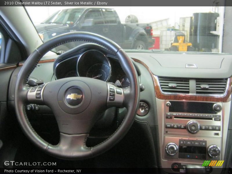 Silver Ice Metallic / Ebony 2010 Chevrolet Malibu LTZ Sedan