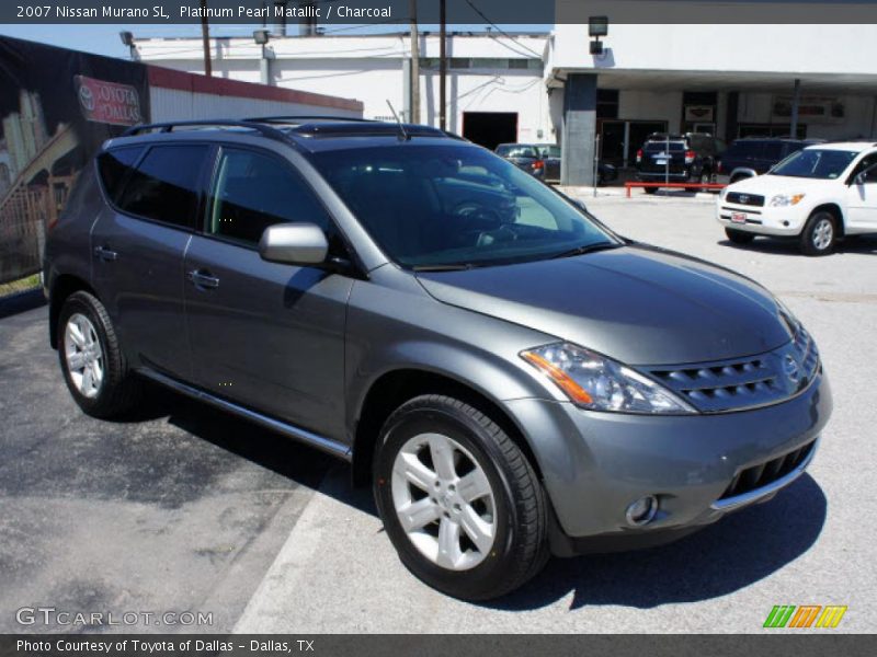 Platinum Pearl Matallic / Charcoal 2007 Nissan Murano SL