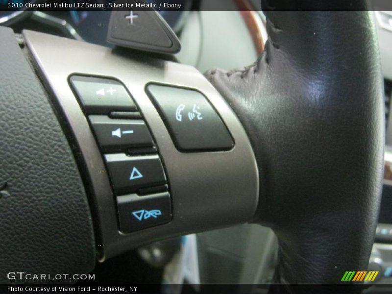Silver Ice Metallic / Ebony 2010 Chevrolet Malibu LTZ Sedan