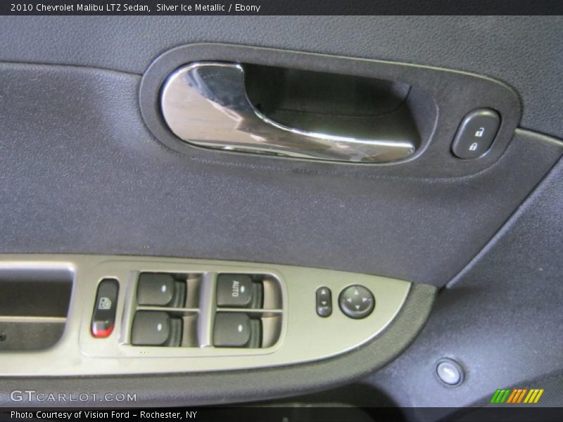 Silver Ice Metallic / Ebony 2010 Chevrolet Malibu LTZ Sedan