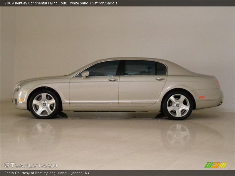  2009 Continental Flying Spur  White Sand
