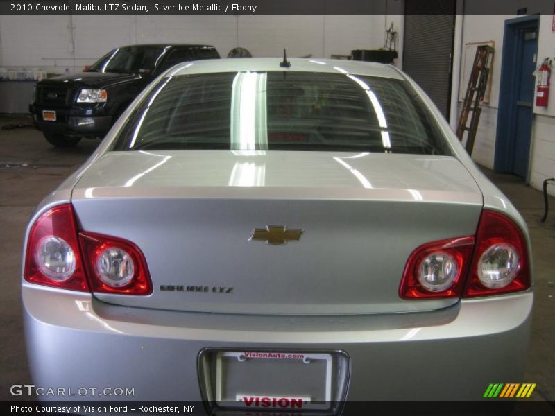 Silver Ice Metallic / Ebony 2010 Chevrolet Malibu LTZ Sedan
