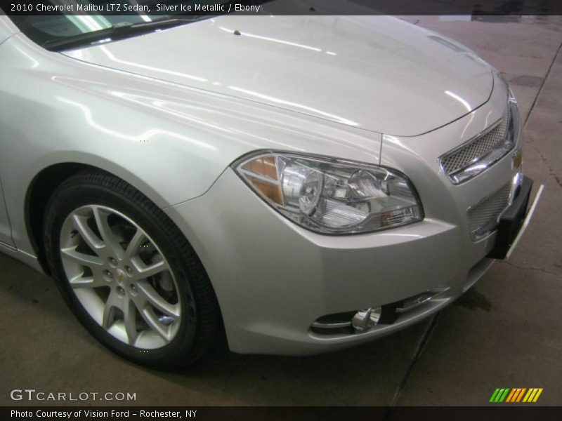 Silver Ice Metallic / Ebony 2010 Chevrolet Malibu LTZ Sedan