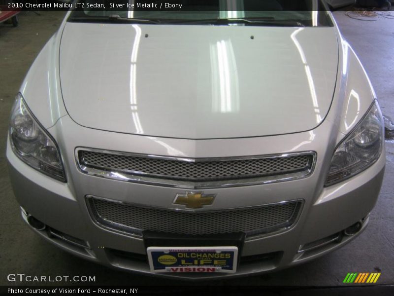 Silver Ice Metallic / Ebony 2010 Chevrolet Malibu LTZ Sedan