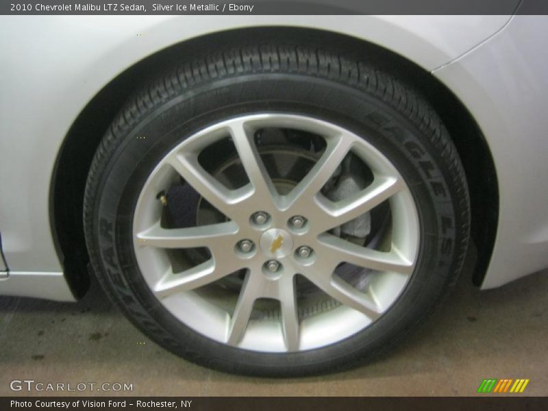 Silver Ice Metallic / Ebony 2010 Chevrolet Malibu LTZ Sedan