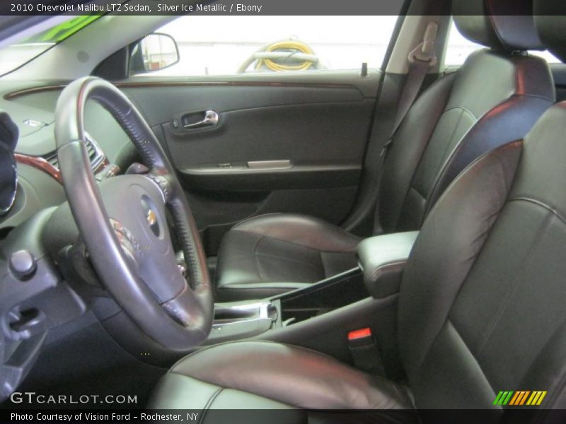 Silver Ice Metallic / Ebony 2010 Chevrolet Malibu LTZ Sedan