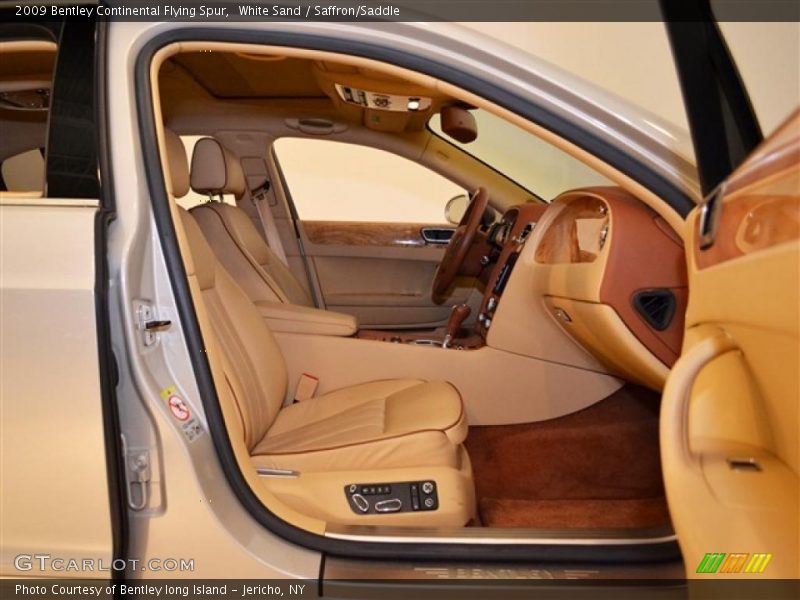  2009 Continental Flying Spur  Saffron/Saddle Interior